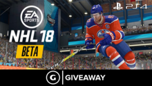 免费赠送：NHL 18 封闭测试版代码（PS4）